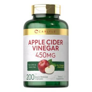 Vinagre de manzana capsulas x200 carlyle 450mg
