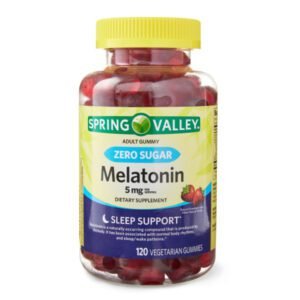 Melatonina 5 mg zero sugar spring valley