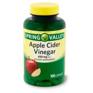 Vinagre de manzana spring valley capsulas