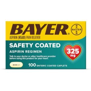 Aspirina  safety coated 325mg x100 tablets
