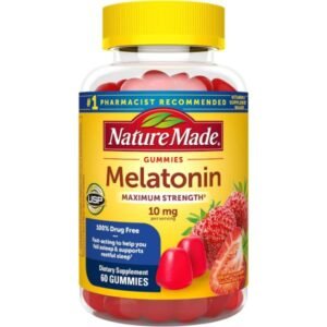 Melatonina Nature Made 10mg X60 Gomas