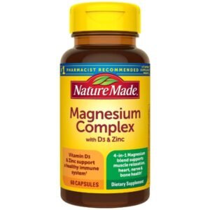 Nature Made Magnesium Complex With D3 & Zinc X60 Capsules