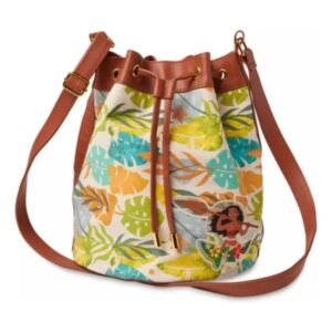 Bolso Moana Café Y Flores