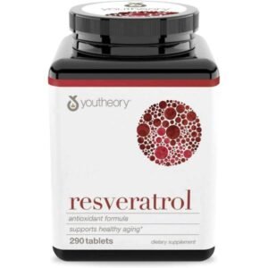 Resveratrol Youtheory X290 Tabletas