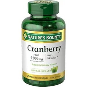 Cranberry Con Vitamina C 4200mg X250 Capsulas