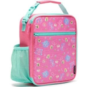 Lonchera Rosa Mariposas Y Abejas