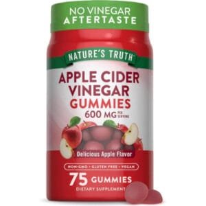 Apple Cider Vinegar Nature's Truth 600mg 75 gummies