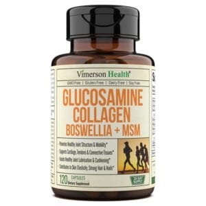 Glucosamina Collagen Boswellia + msm 120 capsulas