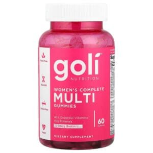 Goli Womens's Complete Multi 60gummies