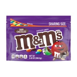 M&M Dark Chocolate Peanut 9.4oz