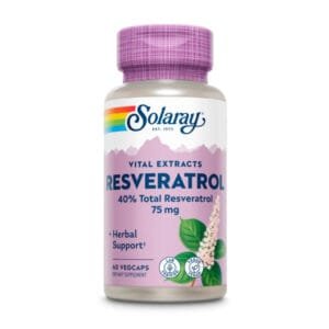 Resveratrol Solaray 75mg 60capsulas