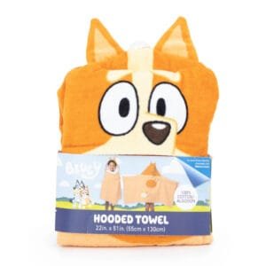 Hooded Towel Bluey 55cm x 130cm
