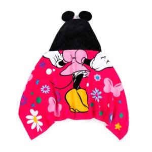 Hooded Towel Minnie Mouse 55cm x 130cm