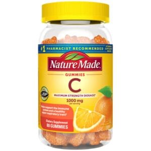 Vitamina C Nature Made 250mg 80 gomas