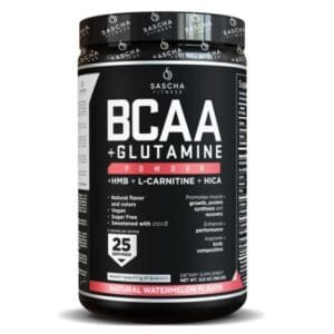 BCAA Sascha Fitness Natural Watermelon Flavor