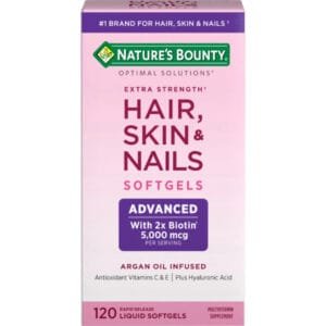 Hair, Skin & Nails 5000 Mcg x 120 Tabletas