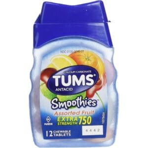 Tums Smothies x 12 Tabletas