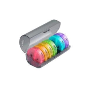 Pastillero Semanal Doble/Protección