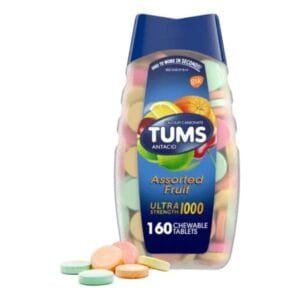 Tums Antacid Asorted Fruit Ultra Strength x 160