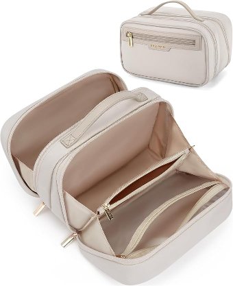 Cosmetiquera Organizadora de Viaje BAGSMART Color Gris